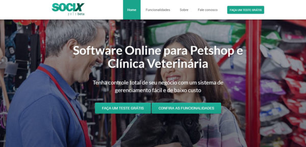 Socix Pets – Software para Pet Shop e Clínica Veterinária